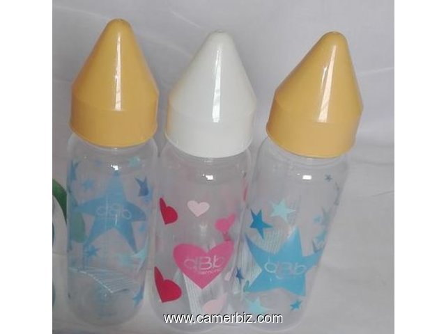 3 biberon remond plastique - 8071