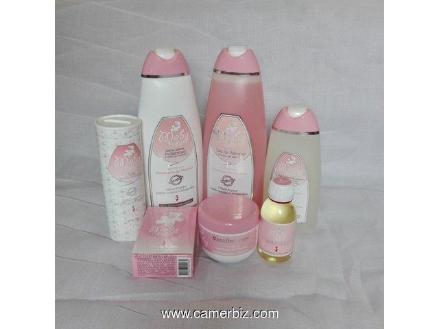 Gamme de lait Moby bébé avec Vaseline et huile d'amande - 8081