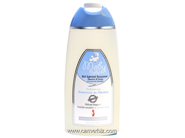 Gamme de lait Moby bébé avec Vaseline et huile d'amande - 8081