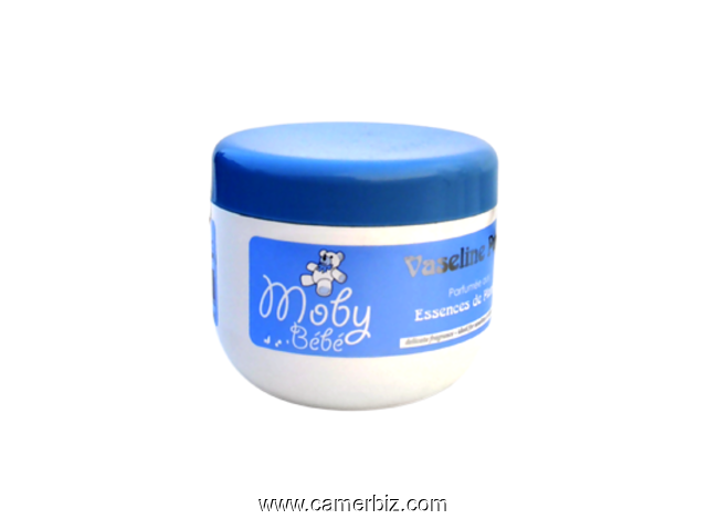 Gamme de lait Moby bébé avec Vaseline et huile d'amande - 8081