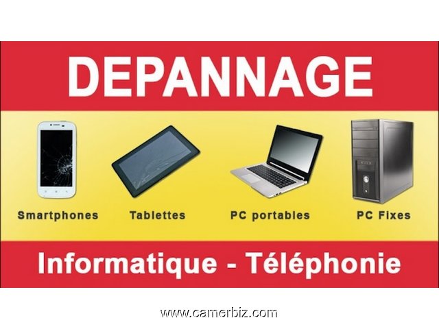 Dépannage, deblocage, reprogrammation de téléphones et ordinateurs - 8329