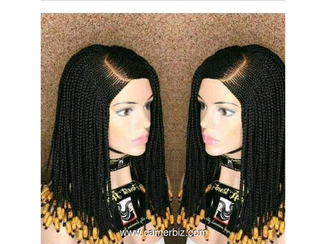 Durable and classy braided wigs at Beauty and Braids - 8372