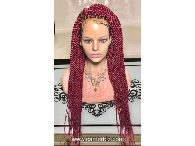 Durable and classy braided wigs at Beauty and Braids - 8372