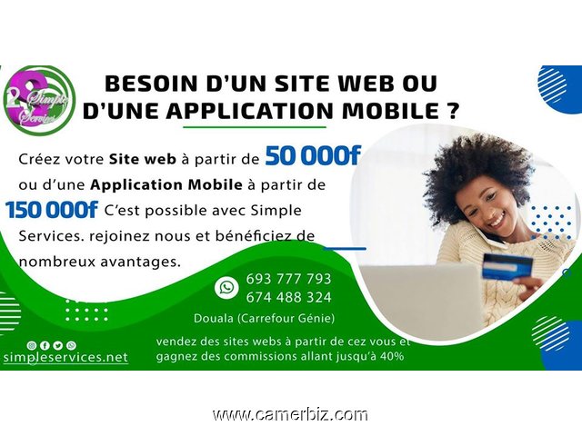 CRÉATION DE PLATEFORME WEB ET APPLICATION MOBILE - 8532