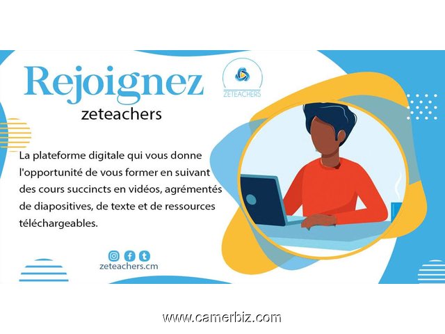 ZETEACHERS VOTRE PLATEFORME DE FORMATION EN LIGNE - 8652