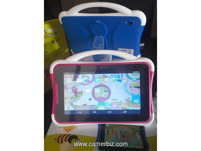 Tablette éducative – BéBé-TAB B66 – Tablette HD Dual SIM pour enfants - 16 Go HDD - 7 pouces - 8850