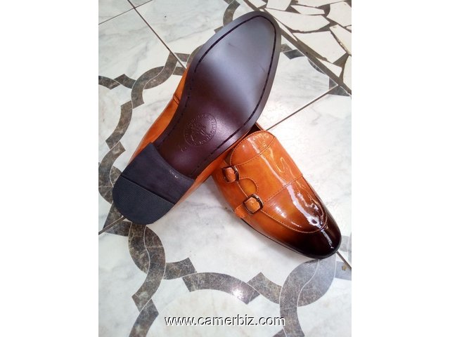 Très belles chaussures jemson en cuir vernis - 9045