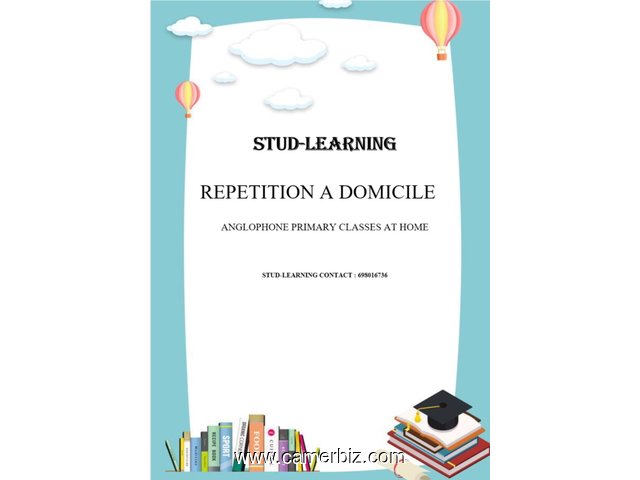 RÉPÉTITION À DOMICILE  - 9216