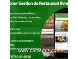 #Création d'application pour gestion de restaurant  - 9274