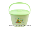 Ensemble bassine bébé. Disponible en vert - 9288