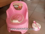 Ensemble bassine bébé. Disponible en rose - 9289