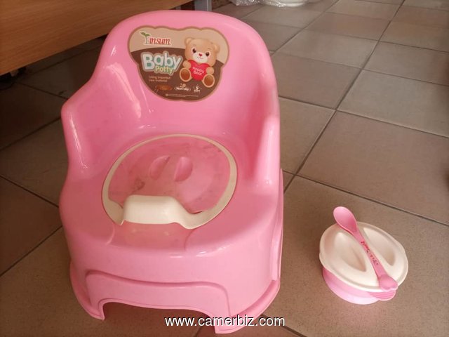 Ensemble bassine bébé. Disponible en rose - 9289