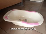 Ensemble bassine bébé. Disponible en rose - 9289