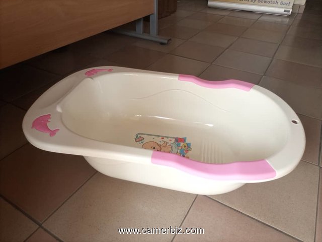 Ensemble bassine bébé. Disponible en rose - 9289