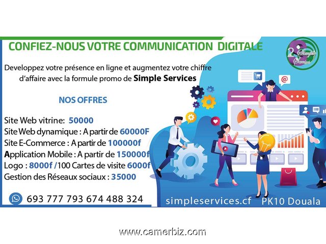 création  d'application mobile et site web - 9403