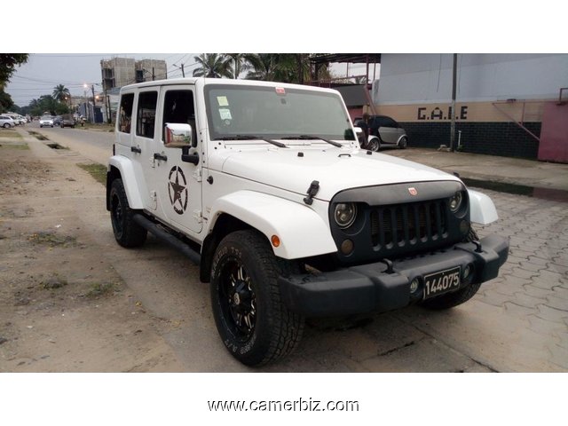 15,500,000FCFA-JEEP WRANGLER SAHARA 4X4WD-VERSION 2012-OCCASION DU CANADA-PROPRE - 9432