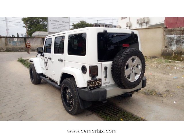 15,500,000FCFA-JEEP WRANGLER SAHARA 4X4WD-VERSION 2012-OCCASION DU CANADA-PROPRE - 9432