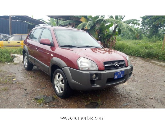 ARRIVAGE .. 4,900,000FCFA-HYUNDAI TUCSON  4X4WD-VERSION 2005-OCCASION BELGIQUE-FULL OPTION - 9435