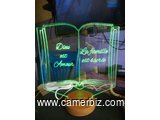 Lampe veilleuse 3D personnalisée de chez SMART'ARTS - 9476