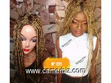 Perruques tresses africaines / braided wigs - 9478