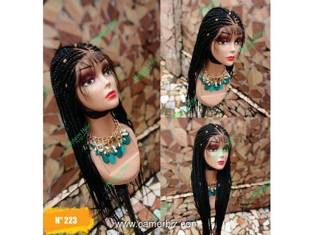 Perruques tresses africaines / braided wigs - 9478