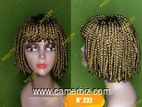 Perruques tresses africaines / braided wigs - 9478