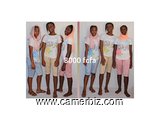 tenue d'été gaie, taille 36, 38, 40. fin de série. pure coton - 9491