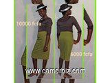 jupe tailleur verte taille 40 - 9499