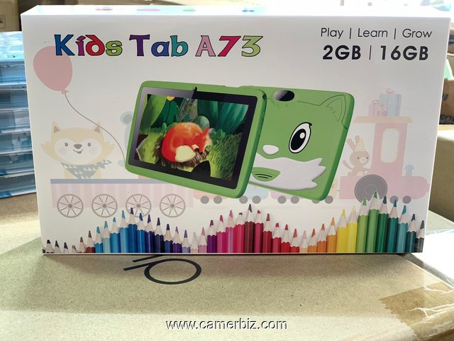 Kids A73 –Tablette pour enfant avec applications et jeux éducatifs préinstallés. 16 Go ROM, 2 Go RAM - 9788