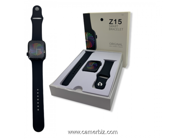 Montre connectée Z15 Bluetooth. Montre de fitness. Bracelet fréquence cardiaque pression artérielle - 9797