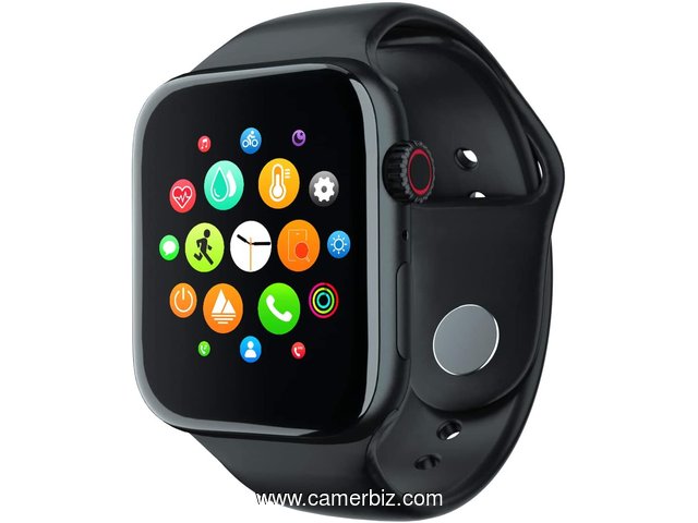 Montre Connectée Lenosed iWatch5X Bluetooth. Traqueur de Fitness. Avec Braelet de rechange 40 mm - 9798