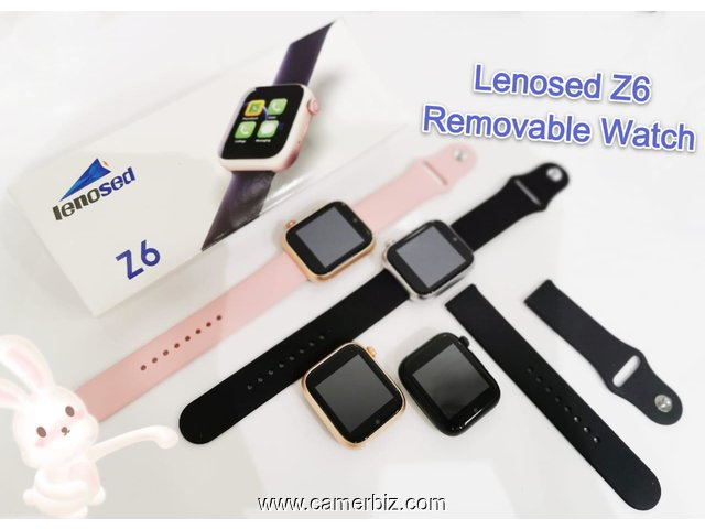 Montre intelligente Bluetooth Lenosed Z6 avec notification d'appel / SMS et anti-perte - 9799