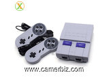 Console de jeu vidéo classique 8 bits avec 400 jeux intégrés et 2 manettes  - 9845