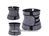 Ceinture Minceur. Ceintures désossées en acier et gaine en néoprène de formes avec fermeture éclair