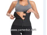 Bustier Ceinture Minceur. Gaine en latex amincissant avec crochets et fermeture éclair - 9875