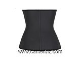 Bustier Ceinture Minceur. Gaine en latex amincissant avec crochets et fermeture éclair - 9875