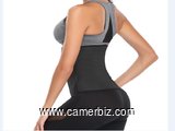 Bustier Ceinture Minceur. Gaine en latex amincissant avec crochets et fermeture éclair - 9875