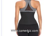 Bustier Ceinture Minceur. Gaine en latex amincissant avec crochets et fermeture éclair - 9875