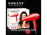 Sèche-cheveux professionnel à air chaud avec buses soufflantes. Sokany - 9876