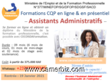 Formations CQP pour Assistant administratif en ligne et en présentiel - CECOSDAFormation -  - 9949