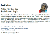 ATELIER D'ECRITURE SLAM - 999